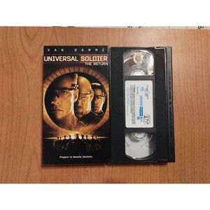 Universal Soldier: The Return VHS 1999 Jean Claude Van Damme